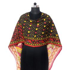 View Similar . My Store .    Vintage Kantha Scarf Handmade Cotton Reversible Indian Hand Stitched Bohemian Gypsy Fashion Headband Boho Stole Bandana Embroidered Dupatta Chunni Neck Wrap. Dimension: 18 X 72 Inches, (45.7 X 182.9 cm) Weight: 0.15 kg, 0.331 lbs (approx.) Item Code: FE_S318 This Vintage Kantha Scarf is made of Cotton Fabric. It has two layers of fabric stitched together with number of small and delicate fine Kantha stitches also known as Kantha Work. This scarf is 100% Organic and e Scarf Head Wrap, Cotton Scarves, Scarf Head, Scarf Handmade, Head Wrap Scarf, Embroidered Dupatta, Kantha Work, Boho Headband, Kantha Stitch