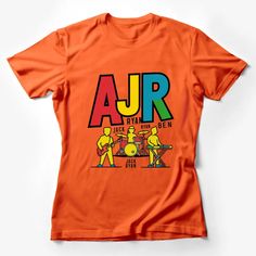 Colorful AJR Band Graphic T-Shirt, Jack Ryan Ben Music Tee, Unisex Pop Band Fan Merchandise Female T-Shirt Custom graphic T-Shirt.Customize your color Unisex Band Logo T-shirt Crew Neck, Band Logo T-shirt With Crew Neck, Band Logo Crew Neck T-shirt, Band Logo Crew Neck T-shirt For Music Festivals, Band Logo T-shirt For Music Festivals With Crew Neck, Band Logo T-shirt For Music Festivals, Crew Neck, Crew Neck T-shirt With Band Logo For Music Festivals, Tri-blend T-shirt With Band Logo And Crew Neck, Tri-blend Crew Neck T-shirt With Band Logo