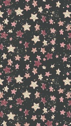 stars and sparkles on black background for wallpaper or fabric, suitable to be used as a backdrop