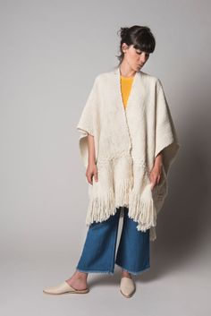 Wool cape Cozy Wool Poncho Cape, Handwoven Alpaca Poncho For Fall, Fall Handwoven Alpaca Poncho, One Size Beige Alpaca Poncho, One Size Wool Poncho Cape, Wool Cape Poncho One Size, Beige Alpaca Shawl Poncho, Wool Poncho Cape One Size, Beige Alpaca One-size Poncho