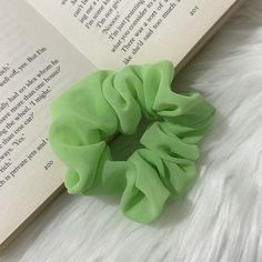 Mint green chiffon hair scrunchies, mint hair ties, hair bobble, festive gifts, Christmas gifts, hair fashion, hairstyling, handmade scrunchies, bulk scrunchies, wholesale scrunchies, mint scrunchy, green scrunchies, scrunchies UK, handmade by kainat  These scrunchies wrap around hair 2-3 times depending on hair thickness. They are really pretty and comfy to wear, they don't damage or pull on hair, and they're super stylish! Bulk/wholesale scrunchies available.  Dispatched within 1-5 working days. However, larger orders may take slightly longer to dispatch.  All orders over £20 will include a random free scrunchie (random size, material, colour).  Happy shopping! :) Chiffon Hair, Hair Thickness, Mint Hair, Cute Gifts For Her, Hair Bobbles, Hair Scrunchies, Hair Fashion, Scrunchie Hairstyles, Lovely Colors