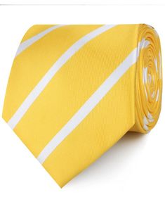 Yellow Striped Necktie |Men's Suit Neckties for Men | Mens Wedding Necktie Wide Ties Normal Width Handmade Gentlemen Accessories for Guys | Buy Online Shop Australia |Neckties Men's Fashion|Microfiber Necktie Yellow With White Striped |OTAA Classic Yellow Ties For Summer, Yellow Classic Ties For Summer, Elegant Summer Office Ties, Standard Tie Neckwear For Summer Formal Events, Summer Formal Neckwear Ties, Elegant Summer Neckwear For Black Tie Events, Summer Formal Ties, Elegant Summer Business Neckwear, Classic Yellow Tie For Formal Occasions