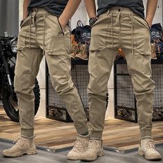 2023 SPRING MEN'S DISTRESSED SLIM FIT BIKER JEANS Best Boyfriend Gifts, Overalls Men, Biker Pants, Trouser Design, Biker Jeans, Love Jeans, Cargo Trousers, Straight Leg Pants, Jeans Denim