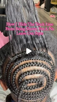 BOOKING LINK BELOW ⬇️ DO NOT DM! on Instagram: "Everyone has their own way of hiding the tracks from being shown, here’s mine! #FREEGAME🙂 How it’s done?  . .  Sew track on the second braid from the top. Then crochet the hair through that last braid & you would sew in your hair how you would normally. Once finished pull the hair over top & there you go! 😘 . . #stitchbraids #stitchbraidsatlanta #baltimorestitchbraids #dmvstitchbraids #stitchbraider #stitchedponytail #ponytail #braidedponytail #braids #baltimorebraider #baltimorehairstylist #baltimorebraids #dmvbraider #dmvbraids #dmvhairstylist #bohemianknotlessbraids #knotlessbraids #baltimoreknotlessbraids #dmvknotlessbraids #menbraids #menstitchbraids #mensbraider #baltimoremenbraids #viral #explorepage #dmvmua #atlantahairstylist #atla Medium Feedins Braids, Two Braids And Weave In The Back, Invisible Sew In Weave, Invisible Braids With Human Hair, Parting Chart For Braids Medium, Sew In Tutorial Weave Hair Step By Step, Hairstyles With Braiding Hair Weave, Micro Braids With Sew In, Braiding Techniques Tutorials