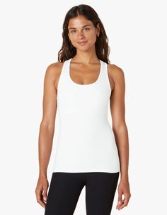 It's everyone's favorite super soft Spacedye! This best-selling skinny racerback tank features a shelf bra for plenty of support. With cute cropped silhouette and all-over soft brown leopard print, it's the perfect wardrobe staple. Make it a set with matching legging! Exclusively sold on beyondyoga.com. Made in the USA. Ultra soft with lots of stretch. Racerback design shows off shoulders. Cropped length. Shelf Bra built in. From Beyond, Matching Leggings, Beyond Yoga, Soft Brown, Perfect Wardrobe, Brown Leopard, Shelf Bra, Sportswear Women, Vest Top