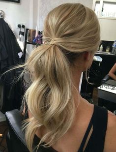 Messy Ponytail Hairstyles, Wedding Ponytail, Face Male, Easy Updos For Long Hair, Haircuts Medium, Long Face