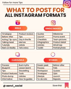 100+ creative and engaging Instagram post ideas for your business, with examples to help you get #Copywriting_Instagram_Post #Different_Types_Of_Businesses #Type_Of_Content_Social_Media #Instagram_Post_Types Types Of Posts On Instagram, Copywriting Instagram Post, Instagram Post Types, Types Of Pictures To Post On Instagram, Different Types Of Businesses, Types Of Instagram Posts, Types Of Instagram Accounts, What Should My First Instagram Post Be, First Insta Post Ideas