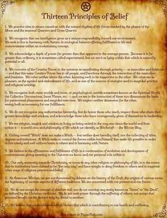 an old parchment paper with the words thirteen principals of babef