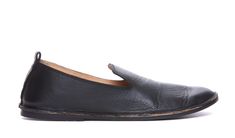 Marsell Strasacco slippers, round toe, slip on, leather upper, leather soleComposition: 100% Leather/ Leather And Rubber Sole Leather Slip-on Slippers For Galas, Slip-on Cap Toe Loafers With Rubber Sole, Slip-on Loafers With Rubber Sole And Cap Toe, Cap Toe Slip-on Loafers With Rubber Sole, Leather Sole Slip-ons With Almond Toe For Galas, Plain Toe Slip-ons With Leather Sole For Galas, Slip-on Loafers With Stitched Sole For Galas, Stitched Sole Slip-on Loafers For Galas, Leather Sole Slip-on Loafers For Galas