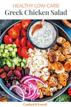 the keto gluten - free grain - free greek chicken bowls cookbook