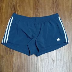 Excellent Nwot Condtion Size Xl By Adidas.Any Questions? Just Ask! Indie Sleeze, Adidas Short, Adidas Blue, Adidas Shorts, Kid Core, Running Clothes, Blue Adidas, Shorts Athletic, Short Shorts