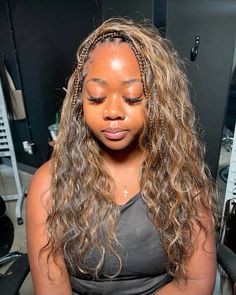 Boho Braids On Natural Hair, Styles On Natural Hair, Boho Braids Hairstyles, Braids On Natural Hair, Boho Braided Hairstyles, Nails Tattoo, Bohemian Braids, Goddess Braids Hairstyles