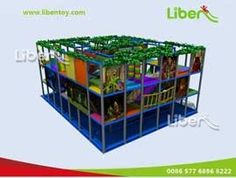 the children's indoor play area is made from plastic material and has multiple levels