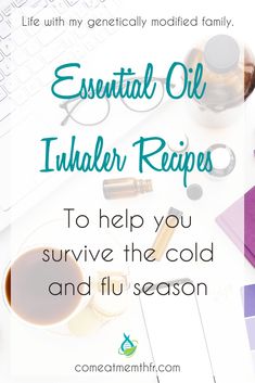 Essential Oil Inhaler Recipes, Oil For Cough, Essential Oils For Congestion, Detox Herbs, Nasal Inhaler, Essential Oil Inhaler, Oils For Sinus, Natural Asthma Remedies, Best Essential Oil Diffuser