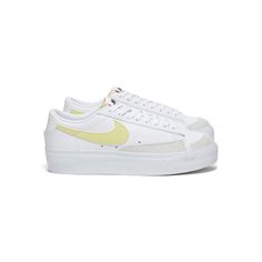 Praised for its classic simplicity and comfort, the Nike Blazer Low Platform elevates the hoops icon. The lifted midsole/outsole lets you step confidently while the upper keeps the proportions you loved from the original. Elevated midsole with double-taped detailing offers a lifted stance for a confident and bold look. Low-cut, padded collar creates a sleek look that feels great. Exposed foam tongue adds plush, DIY style. Vulcanized construction fuses the outsole to the midsole for a streamlined look and feel. Solid rubber sole with herringbone pattern adds traction, durability, and heritage styling. SKU: DJ0292-115 Plush Diy, Nike Blazer Low, Womens Blazer, Blazer Low, Double Tape, Kid Lifestyle, Loafer Mules, Nike Womens, Nike Blazer