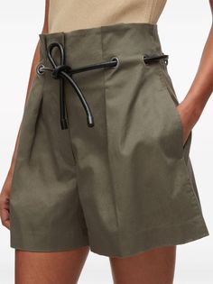 3.1 Phillip Lim Origami Belted Shorts - Farfetch