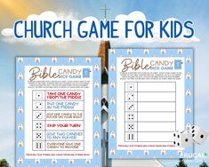 "Printable Roll and Share Bible Dice Game - Sunday School & Youth Group Activity Enhance your Sunday school or youth group gatherings with our Roll and Share Bible Dice Game! This printable game is a fun and educational way to instill the values of sharing and generosity while enjoying a delicious treat. With a Bible verse from Matthew 10:8 as its guiding principle, this game will help reinforce the importance of giving freely. --------------------------------- GAME FEATURES 🎲 A unique and engaging dice game designed for kids, teens, and adults alike. 📜 Features a powerful Bible verse, Matthew 10:8, to inspire sharing and kindness: \"Freely you have received; freely give.\" 🍬 A perfect game to share candies and life lessons with your group. 🖨️ Instantly printable, making it convenient Youth Sunday School Games, Candy Dice Game For Kids, Five Finger Prayer, Candy Dice Game, Left Right Game, Family Scripture, Youth Group Activities, Children Church, Printable Games For Kids