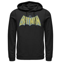 Channel your inner Caped Crusader with this men's Batman hoodie. Channel your inner Caped Crusader with this men's Batman hoodie. Attached drawstring hood Long sleeves 1-pocketFABRIC & CARE Cotton, polyester Machine wash Imported Size: XL. Color: Black. Gender: male. Age Group: adult. Pattern: Graphic. Material: Cotton Blend. Pop Culture Fan Merchandise Hoodie For Winter, Pop Culture Hooded Winter Hoodie, Hooded Hoodie With Logo For Fan Merchandise, Hooded Hoodie With Logo Print For Fans, Hooded Logo Print Hoodie For Fan Merchandise, Fan Merchandise Hoodie With Logo Print, Winter Fan Merchandise Hoodie With Logo, Winter Fan Apparel Hoodie With Logo Print, Batman Hoodie