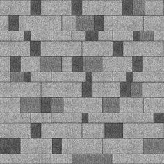 a black and white brick wall textured with small square tiles in different sizes, shapes and colors