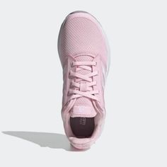 Adidas Shoes | Pink Adidas Cloudfoam Galaxy 5 Shoes | Color: Pink/White Size 9.5 Brand New With Box Adidas Falcon White, Adidas Shoes Pink, Pink Adidas Shoes, Black Sneakers Women, White Athletic Sneakers, Adidas Super, Black Casual Shoes, Adidas Swift Run, Adidas Cloudfoam