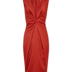 Stunning Reiss Mosaic Dress In Desert Red, Featuring A Twist Front Design. New With Tag, Perfect For Any Occasion. Red Satin Dress Short, Mosaic Dress, Twist Front Dress, Twisted Dress, Broad Shoulders, Iconic Dresses, Classy Dress Outfits, Twist Front, Classy Dress