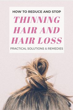 Why is my hair thinning and falling out...and how I stopped it. Here are the 8 remedies and solutions for hair loss in women that worked for me! Hair Shedding Remedies, Natural Hair Growth Remedies, Herbs For Hair, Hair Thinning, Health Planner, Lost Hair, Hair Remedies, Hair Breakage