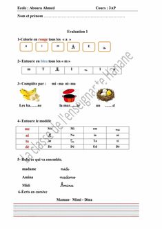 worksheet with words and pictures for the english language, including an image of eggs