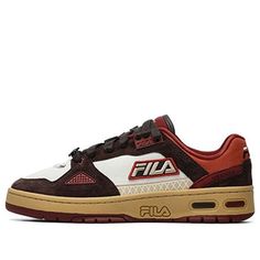 FILA FUSION Teratach Skate Shoes 'Red White Black' T12M141223FWC Fashion Performance, Stylish Sneakers, Skate Shoes, Perfect Pair, Your Perfect, Red White, White Black, Red And White, White And Black