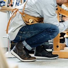 Focus on the details. Logging Boots, Classic Lifestyle, Urban Exploring, Classic Boots, The Pacific Northwest, The Ranch, Classic Pattern, Medium Brown