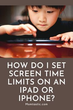 Apple offers great parental controls that enable parents to set time limits on specific apps, monitor usage or even limit time on the device. It’s fairly simple to set up these screen time limits so let’s show you how to get started. Screen Time Limits, Limiting Screen Time, Time Kids, Parent Resources, Mom Hacks, Screen Time, Get Started, Ipad