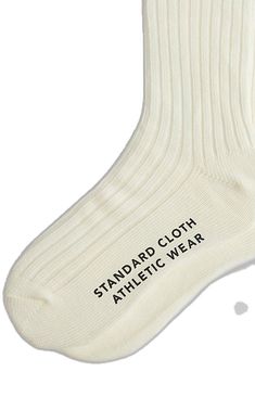 Classic White Stretch Socks, Classic Cotton Socks For Winter, Classic White Knee-high Socks, Cotton Socks With Ribbed Cuffs, Comfortable Cotton Socks With Ribbed Cuffs, White Ribbed Cotton Socks, Classic Mid-calf Cotton Socks, Winter Cotton Socks With Ribbed Cuffs, Ribbed Cotton Mid-calf Socks