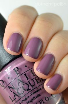 Pedicure Styles, Nail Party, Opi Nail Polish Colors, Plum Nails, Purple Nail, Opi Nail Polish, Nail Swag, Colorful Nail Designs, Prom Nails