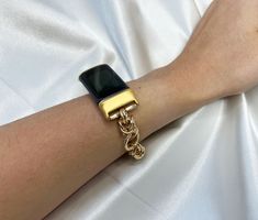 You want to look chic and glamorous but stay casual and classy? Then my bands are right for you - handcrafted with love and passion, designed specially for you to create a remarkable and elegant look. The best way to dress your watch for success. Just because you deserve it- All eyes on You! Best Gift for Wife, Friend, Mother, Father, Co-worker, Sister for any other occasion. PLEASE, MEASURE YOUR WRIST BEFORE ORDERING THE BAND. HOW TO MEASURE: Using a fabric tape measure, encircle the part of yo Chic Rectangular Jewelry, Trendy Rectangular Bracelet With Strap, Chic Rectangular Bracelets For Formal Occasions, Trendy Rectangular Bracelets As Fashion Accessory, Trendy Rectangular Bracelets, Gold Watch Band, Fitbit Charge 5, Handmade Watch Bands, Best Gift For Wife