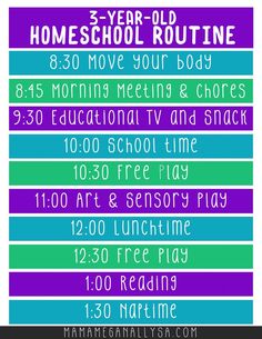 Prek Homeschool Schedule, Preschool Schedule Classroom, Three Year Old Homeschool, Daily Routine Preschool, Tot School Schedule, Home Preschool Schedule, Homeschool Daily Schedule, Homeschool Preschool Schedule, Preschool Routine