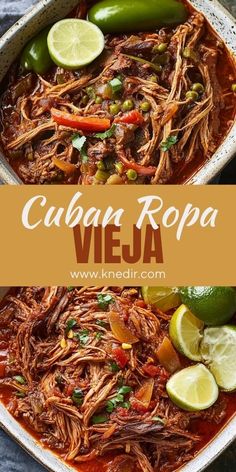 🥘 Bring the vibrant flavors of Cuban cuisine to your kitchen with this Authentic Ropa Vieja recipe! Made with tender, shredded beef simmered in a rich tomato-based sauce with peppers and spices, it's the ultimate comfort food. Perfect for family dinners or meal prep, serve it with rice, plantains, or beans for a true Cuban feast. 🌴✨ #CubanRecipes #RopaVieja #ShreddedBeef #ComfortFood #EasyDinnerIdeas #FlavorfulMeals #FoodLovers ❤️ Tops Vieja Recipe, Cuban Meat Recipes, Cuban Ground Beef Recipes, Cuban Beef Recipes, Dinner Recipes Spanish, Cuban Food Recipes Authentic, Ropa Vieja Recipe Pressure Cooker, Cuban Dishes Authentic