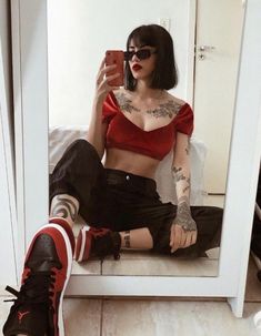 Tattoo Fashion, Boho Chic Outfits, Looks Black, Alt Fashion, Causual Outfits, Alternative Outfits, Cute Casual Outfits, Daily Outfits