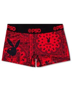 Rock a sexy style with these red Playboy Bunny PSD boyshorts! This stylish short underwear are perfect for wearing whenever you want to look and feel your hottest. Officially licened 3" inseam Lined gusset 4-way stretch Extra durable, anti-chafe flatlock seams Soft microfiber Signature WaistBand Material: Polyester, elastane Care: Machine wash cold, tumble dry low Imported Arrives in discreet packaging Trendy Short Boxer Briefs For Summer, Fitted Red Boxer Briefs For Summer, Trendy Fitted Boxer Briefs For Summer, Red Fitted Boxer Briefs, Fitted Red Cotton Boxer Briefs, Red Fitted Cotton Boxer Briefs, Red Playboy Bunny, Boyfriend Outfits, Boyfriend Outfit