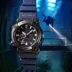 G Shock Rangeman, G Shock Mudman, G Shock Collaboration, Casio G Shock Frogman, Casio G Shock Ga 2100, Water Resistant Watch, Electric Shock, Solar Technology