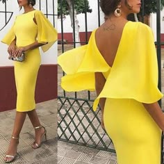 Knee Length Prom Dress, Short Sleeve Bodycon Dress, Elegant Dresses For Women, Evening Formal, Bodycon Dress Parties, Dresses Evening, Evening Gowns Formal, Ladies Dress Design