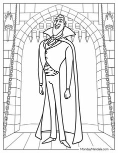 the villain from disney's maleficents coloring page for adults and children