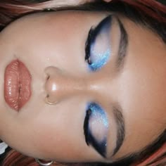 Eyeshadow Inspiration, Red Carpet Makeup, Maquillage On Fleek, Ocean Eyes, Graphic Makeup, Rave Makeup, Swag Makeup, Ethereal Makeup, Unique Makeup