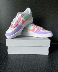 🔥 Brand New 👟 Authentic Sneakers 💫 Every pair is hand painted to order. ✨ Best quality waterproof and scratch-proof paints used. 🎁 Treat the shoes as art as they are delicate and special. 💌 We accept custom orders. Kindly drop a message for the same. Hand Painted Purple Sneakers With Round Toe, Pink High-top Custom Sneakers With Waterproof Paint, Casual Pink Custom Sneakers With Waterproof Paint, Casual Custom Pink Sneakers With Waterproof Paint, White Hand Painted Lace-up Sneakers, Hand Painted White Low-top Custom Sneakers, Sporty White Hand Painted Sneakers, Sporty Hand Painted White Sneakers, White Waterproof Custom Lace-up Sneakers