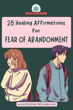 two people standing next to each other in front of a sign that says 28 healing affirm