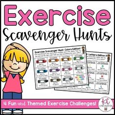 exercise scavenger hunt for students to help them learn how to use the correct words