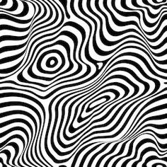 an abstract black and white background with wavy lines