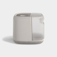 an air purifier is shown on a white background