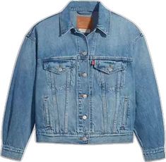 Levi's Denim Jacket For Streetwear, Live In Style, Easy Shape, Levis Jacket, Jacket Denim, Denim Jean Jacket, Trucker Jacket, Denim Jean, Pocket Design