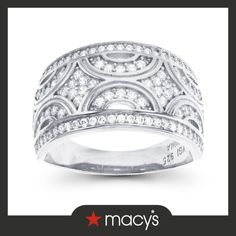 in stock Macy's Silver Rings In Fine Jewelry Style, Macy's Fine Jewelry Silver Rings, Macy's Silver Fine Jewelry Rings, Macy's Silver Cubic Zirconia Diamond Ring, Classic Silver Diamond Ring From Macy's, Macy's Silver Round Cut Ring, Macy's Silver Brilliant Cut Diamond Ring, Macy's Cubic Zirconia Round Cut Ring, Elegant Macy's Diamond Ring