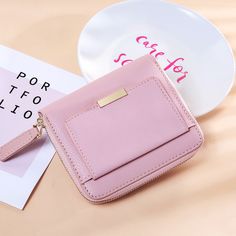 Sku:1116Product Type:Leather WalletMaterial:Genuine LeatherOccasion: Dating,Working Place,Shopping,TravelColor:Pink，Blue Casual Pink Wallets With Card Slots, Casual Pink Wallet With Card Slots, Pink Leather Card Holder For Daily Use, Trendy Leather Coin Purse With Card Slots, Pink Card Holder With Zipper Closure For Daily Use, Pink Leather Wallet With Zipper Closure, Pink Rfid Blocking Wallet, Casual Pink Wallet With Zipper Closure, Pink Leather Card Holder With Card Slots