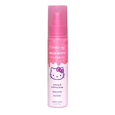 the hello kitty deodorant stick is pink